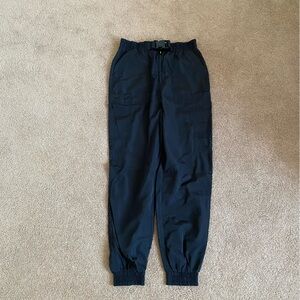 Zara Black Pants with Buckle